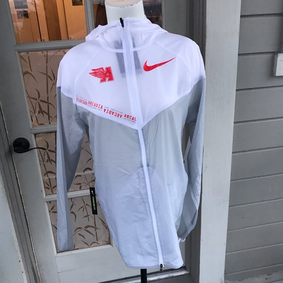 nike repel running jacket